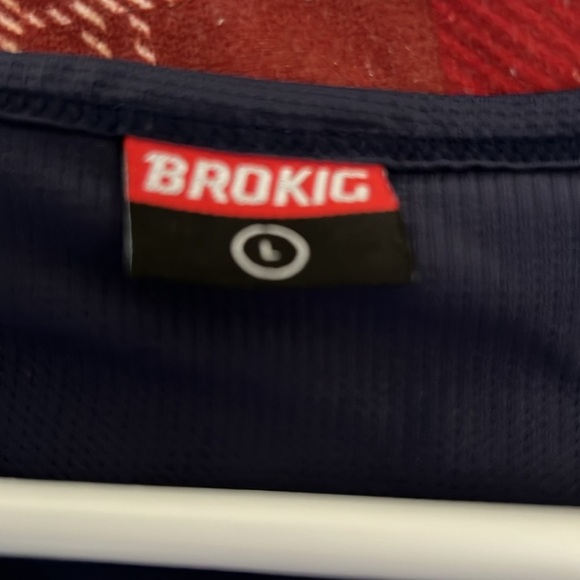 Men's Blue and Gray Tank Top - Picture 3 of 3